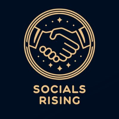Socials Rising Logo